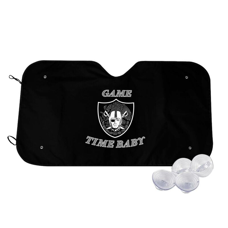 Las Vegas Raiders 4 Print is suitable for front Car windshield sunshades Car windshield sunshades