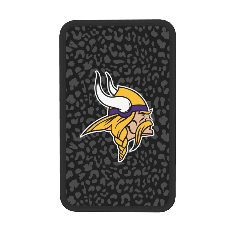 Minnesota Vikings printed Car handrail box cushion Personalized car armrest cover