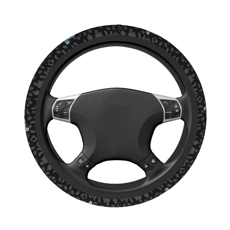 Detroit Lions Printed elastic steering wheel cover car steering wheel protective cover