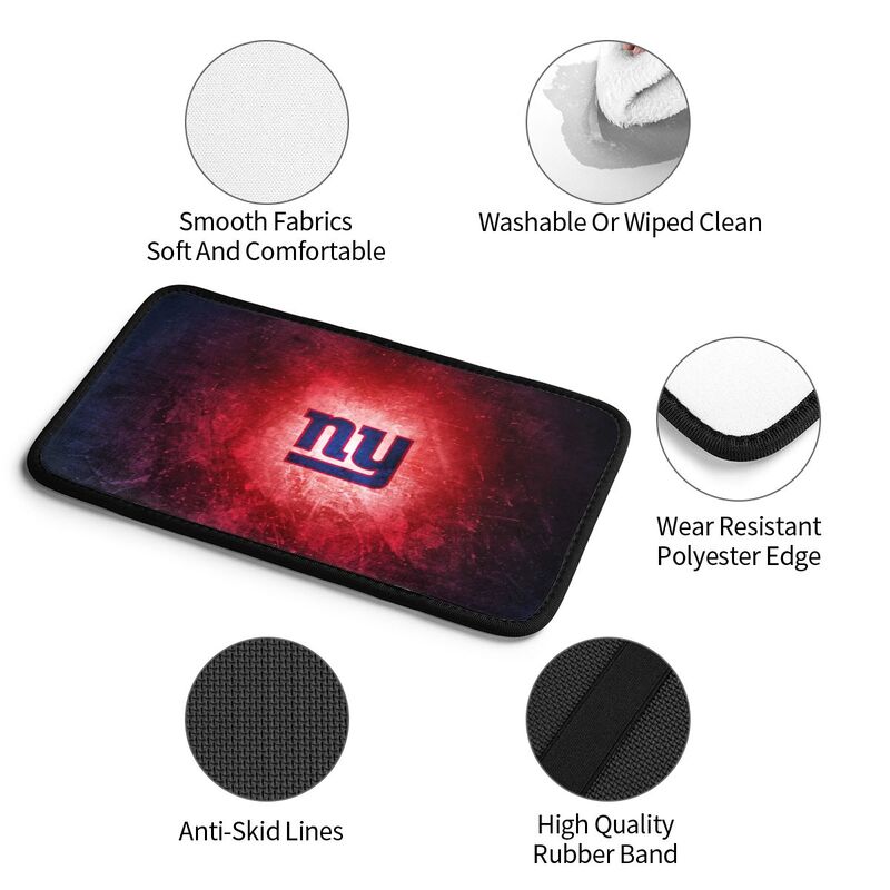 New York Giants1 Printed car armrest box pad anti-abrasion pad