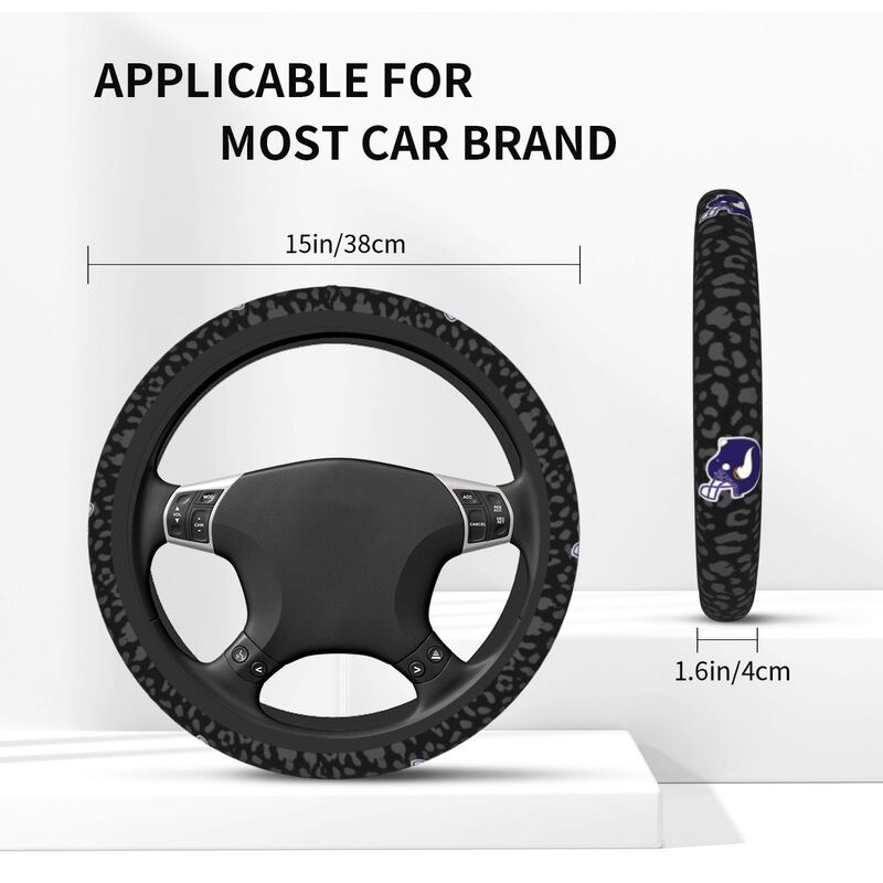 Minnesota Vikings 1 Printed elastic steering wheel cover car steering wheel protective cover