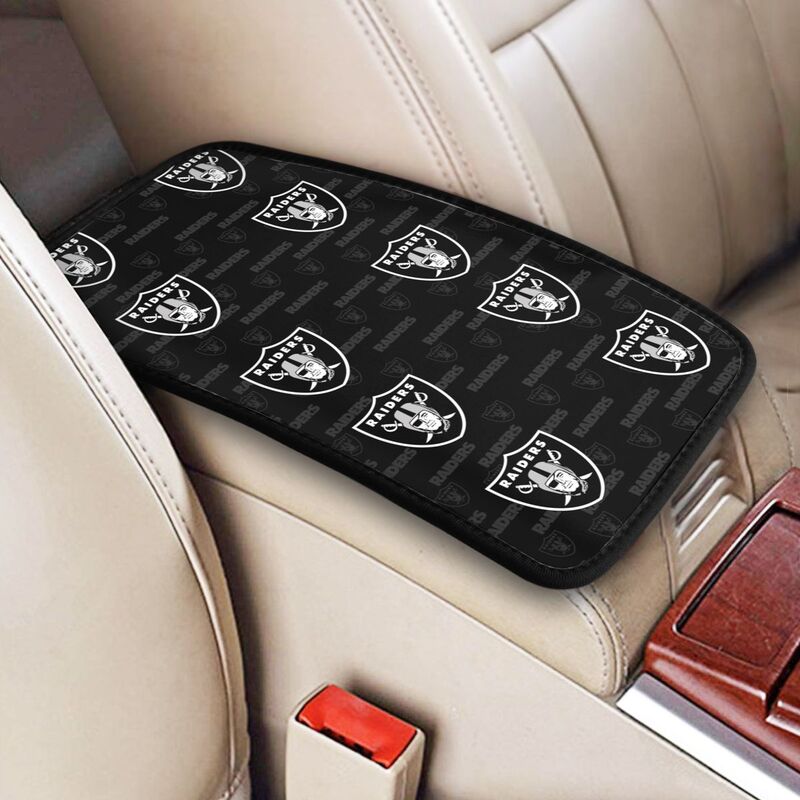 Las Vegas Raiders2 Protective pad for armrest box of printing vehicle