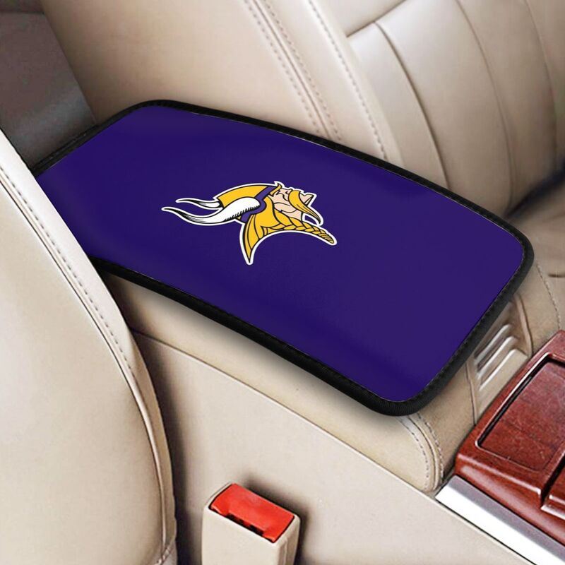 Minnesota Vikings2 Printed car armrest box pad elbow protection pad