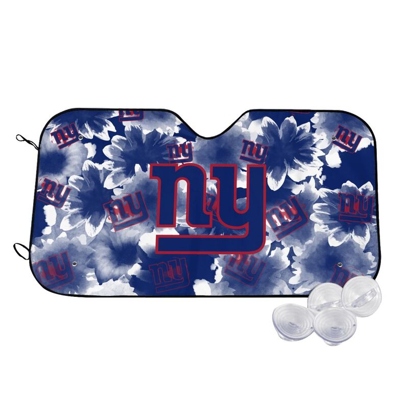 New York Giants Printed multi size car front windshield sunshade car windshield sunshade