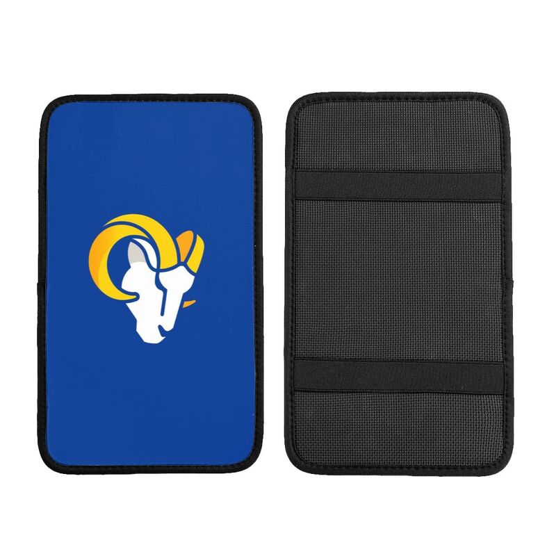 Los Angeles Rams4 Printed car armrest box pad anti-abrasion pad