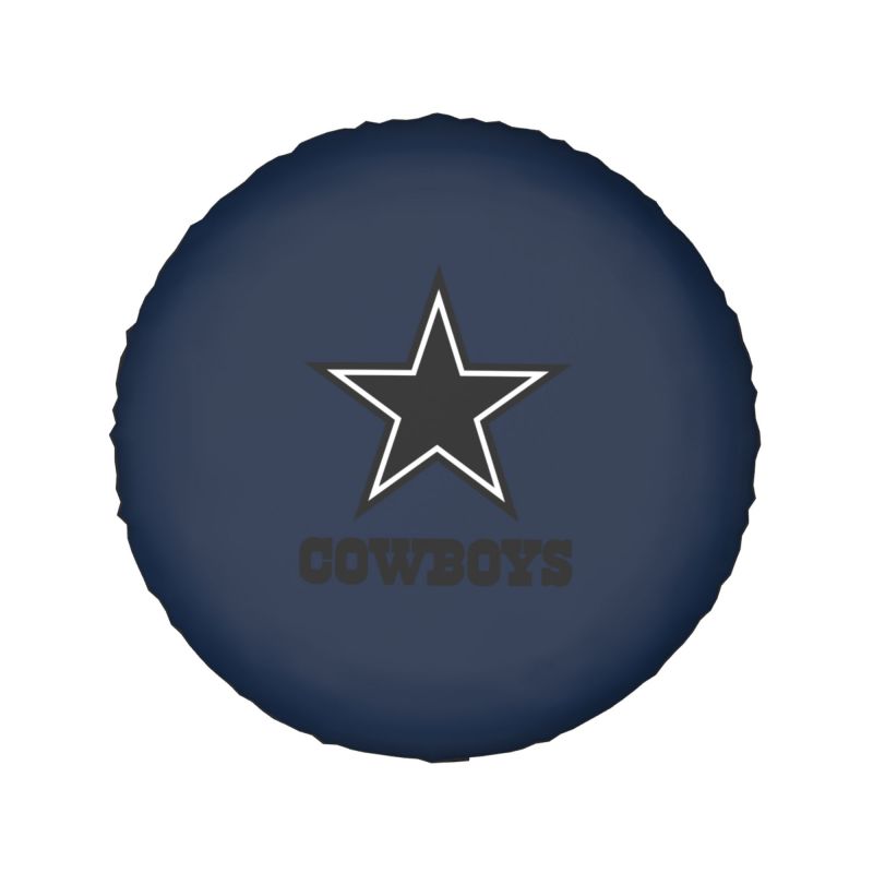 Dallas Cowboys 2 Car tire protective cover waterproof and dustproof tire cover