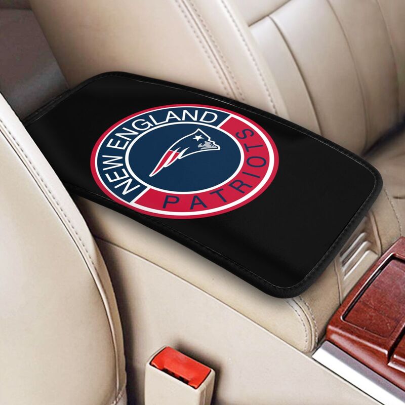 New England Patriots print car armrest protective cover Car center console armrest pad