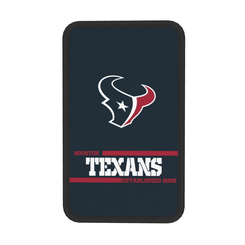 Houston Texans Printed car armrest box pad Protective pad