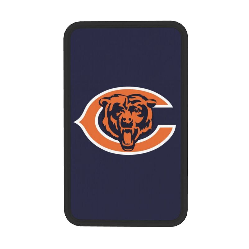 Car armrest box pad Chicago Bears Printed central armrest box cushion protective pad