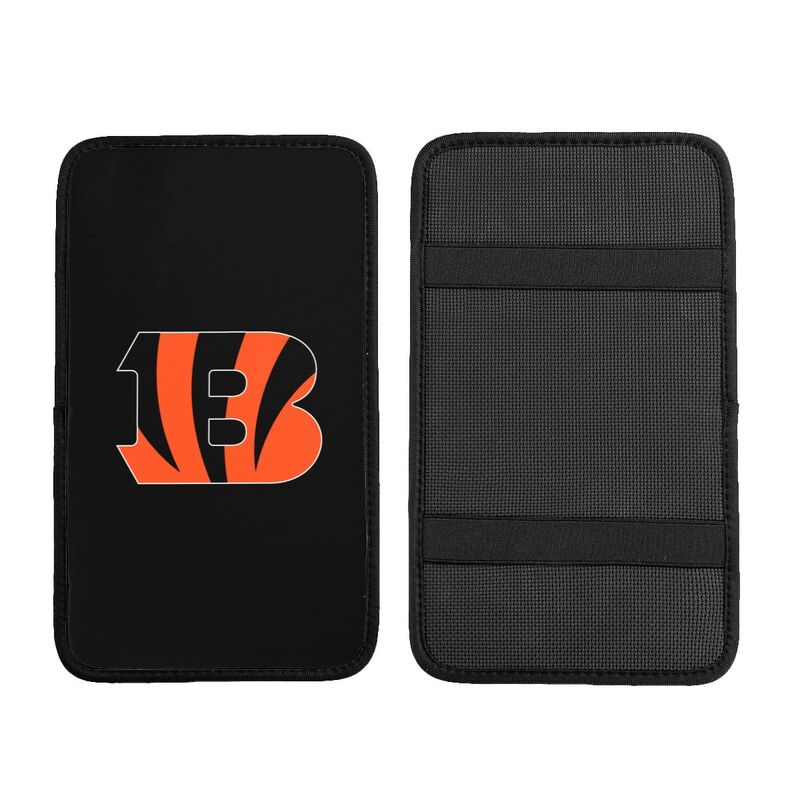 Cincinnati Bengals1 Printed car center armrest box pad anti slip pad