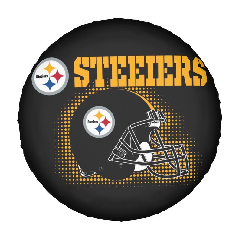 Pittsburgh Steelers Printed tire protection cover car sun protection tire protection cover