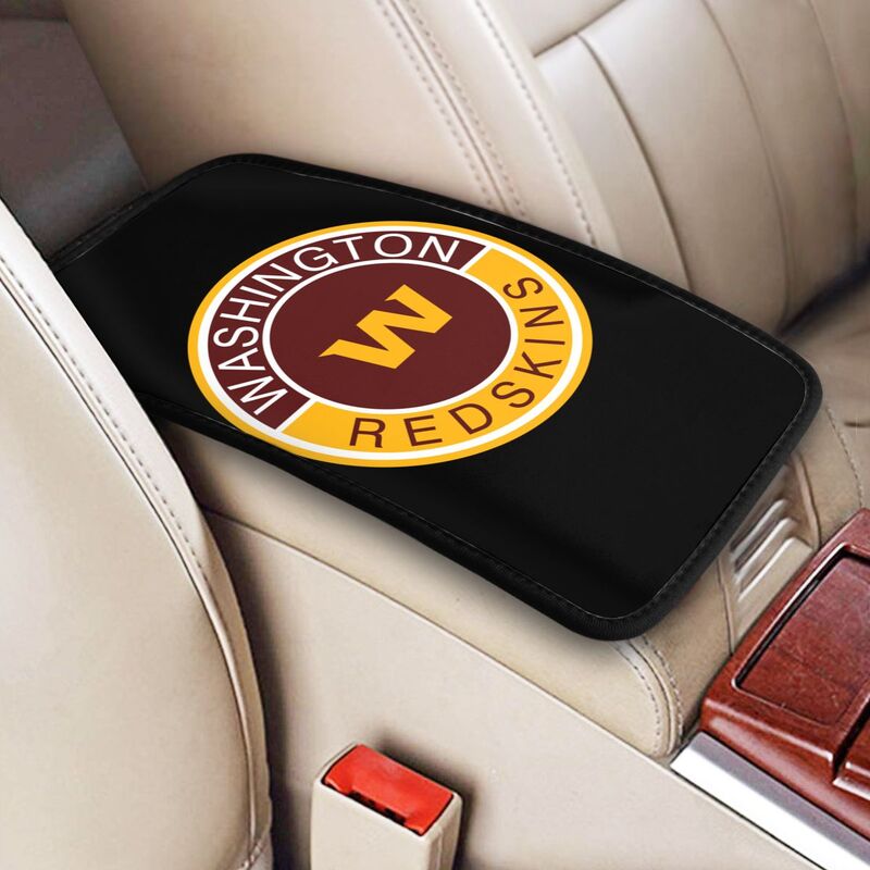 Washington Redskins print car armrest protective cover Car center console armrest pad