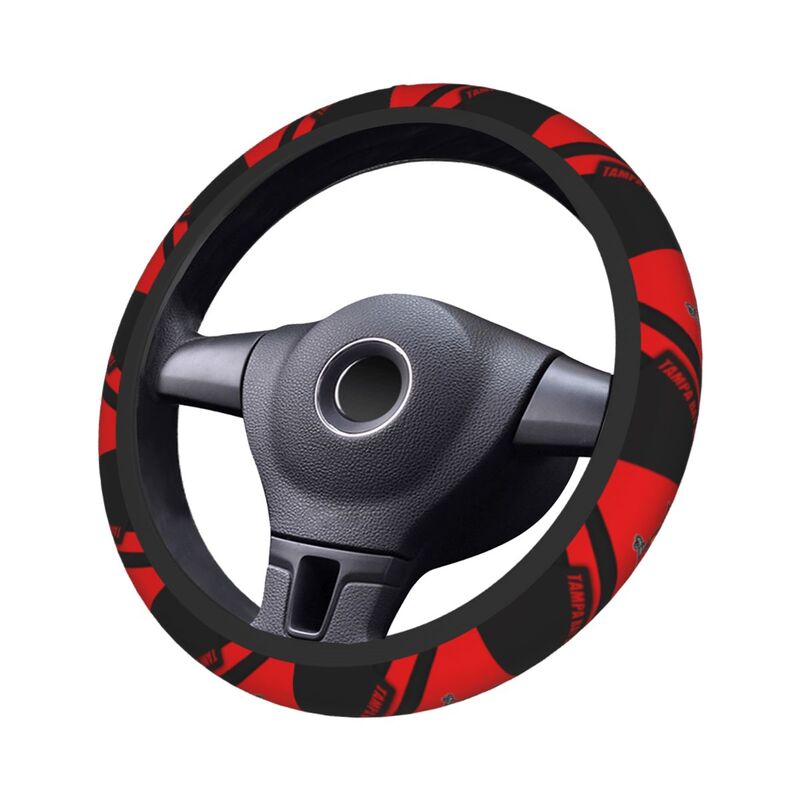 Tampa Bay Buccaneers 1 Printed car protective cover elastic steering wheel cover