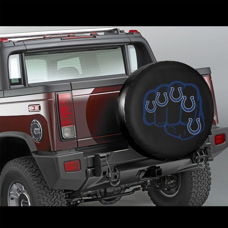 Indianapolis Colts Print tire protection cover car spare tire dust protection covers
