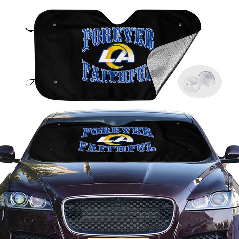 Los Angeles Rams Printing car multi size front windshield sunshade car windshield sunshade