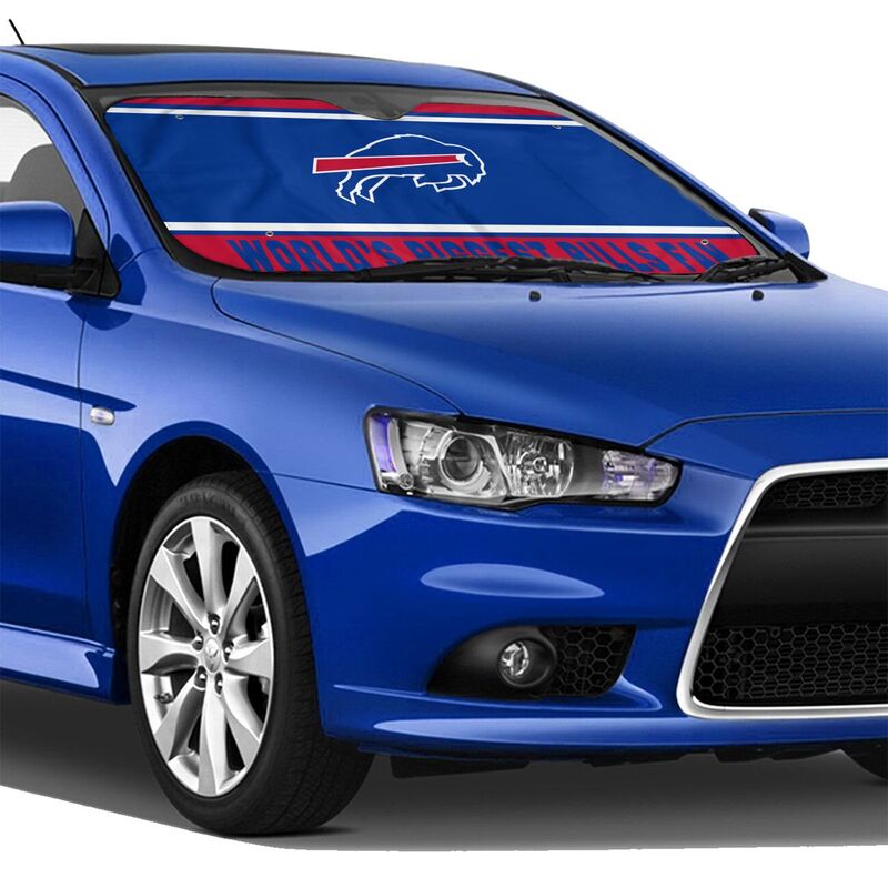 Buffalo Bills Printing is suitable for car front windshield sunshades Car windshield sunshades
