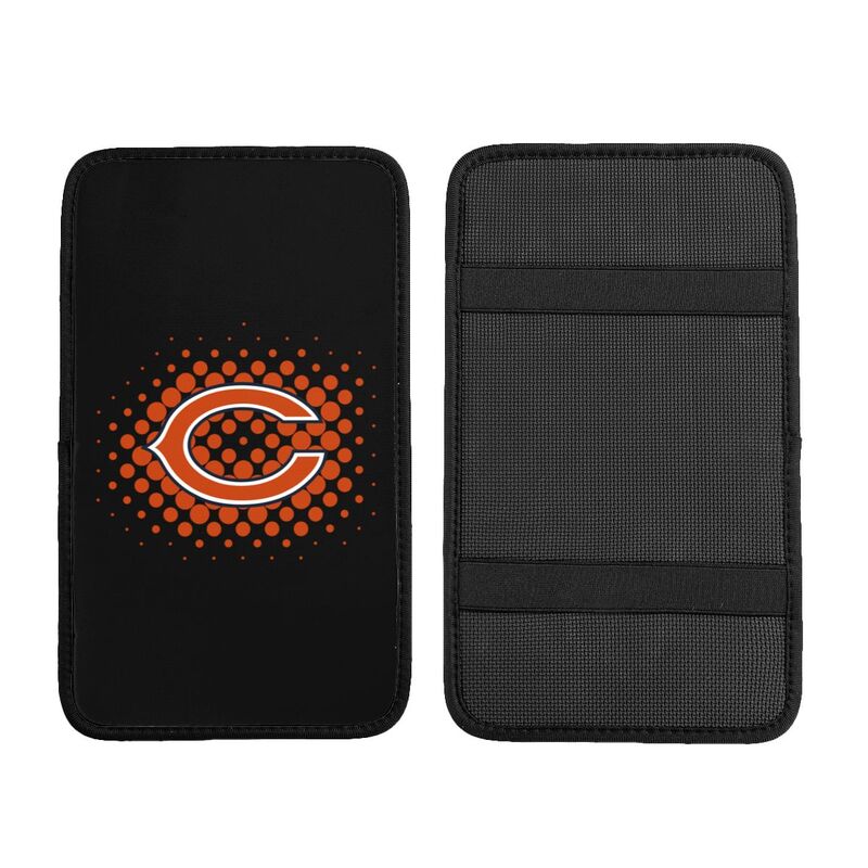 Chicago Bears Printed car armrest box cushion armrest protective cover