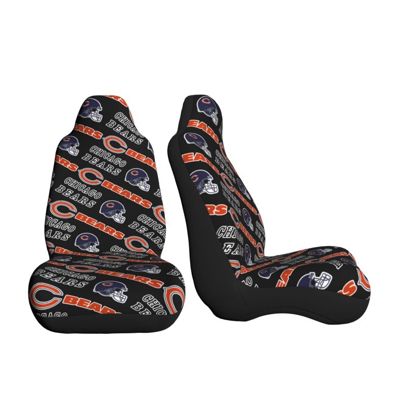 Chicago Bears Printed seat dust protection cover car seat protective cover