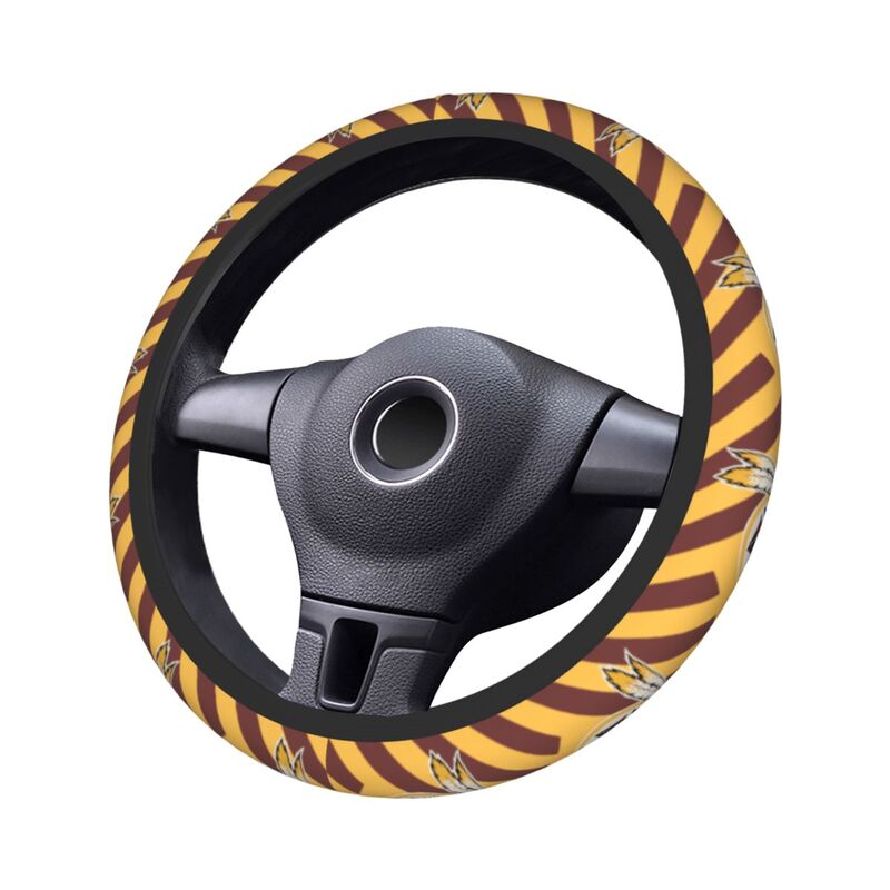 Washington Redskins Printed elastic steering wheel cover car steering wheel protective cover