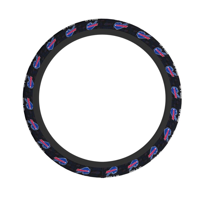 Buffalo Bills Printed elastic steering wheel cover breathable protective cover