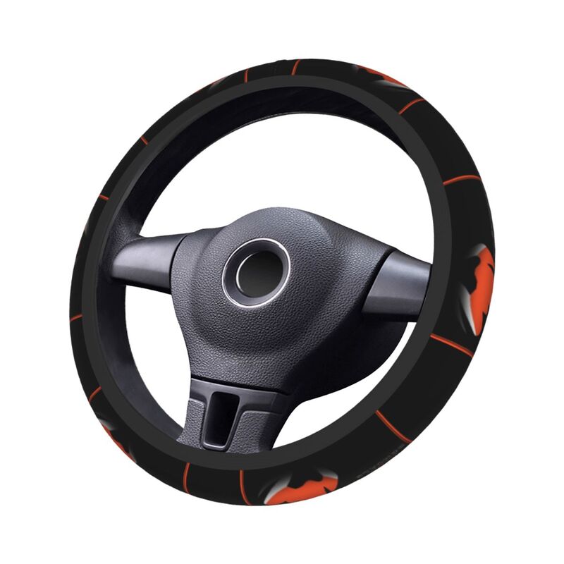 Cincinnati Bengals Printed elastic steering wheel cover car steering wheel protective cover