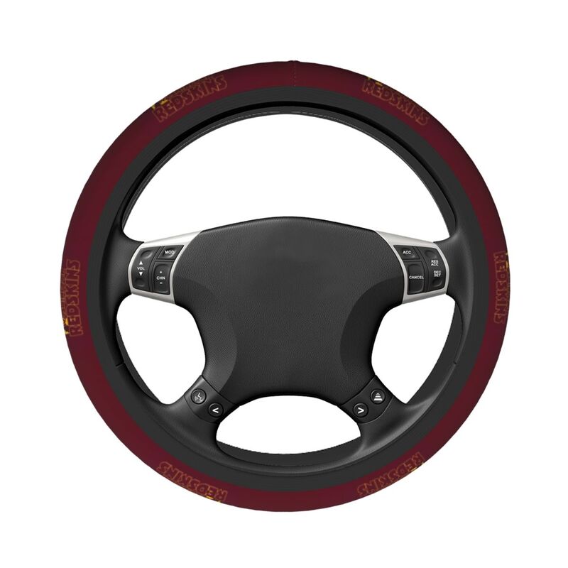 Washington Commanders Printed breathable elastic steering wheel protective cover