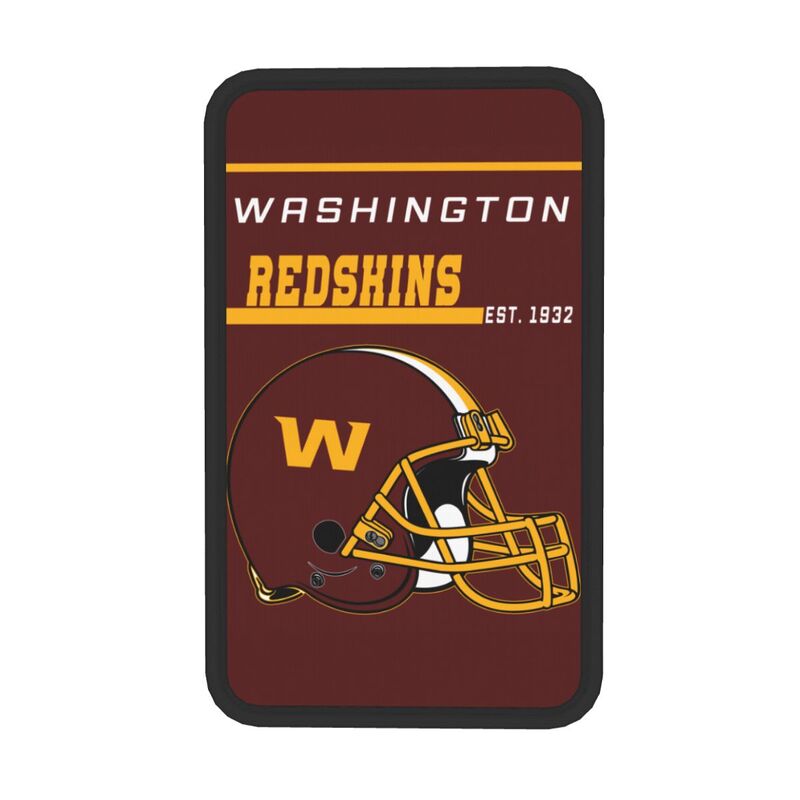 Washington Redskins Print car armrest box cushion armrest protective cover