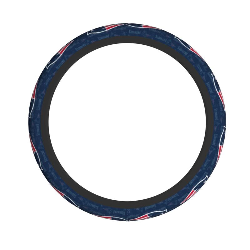 New England Patriots Printed elastic steering wheel cover breathable protective cover