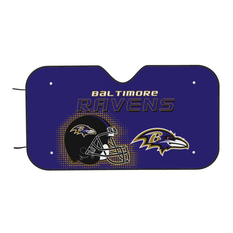 Baltimore Ravens Printing Car windshield sunshades is suitable car front windshield sunshades