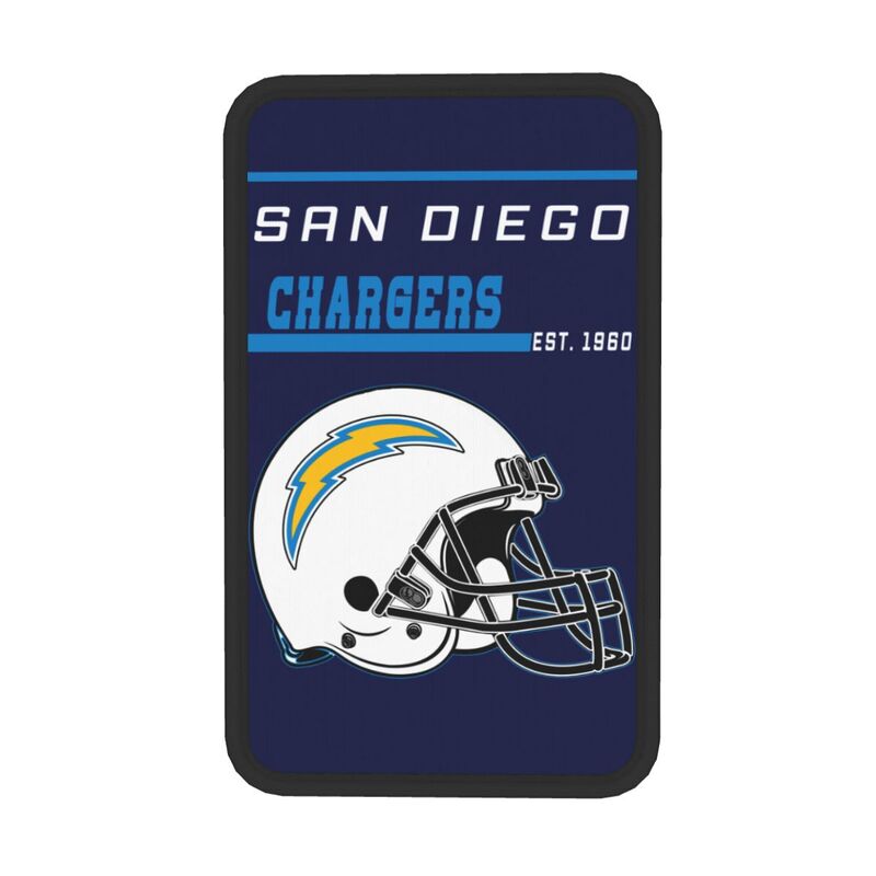 San Diego Chargers Print car armrest box cushion armrest protective cover
