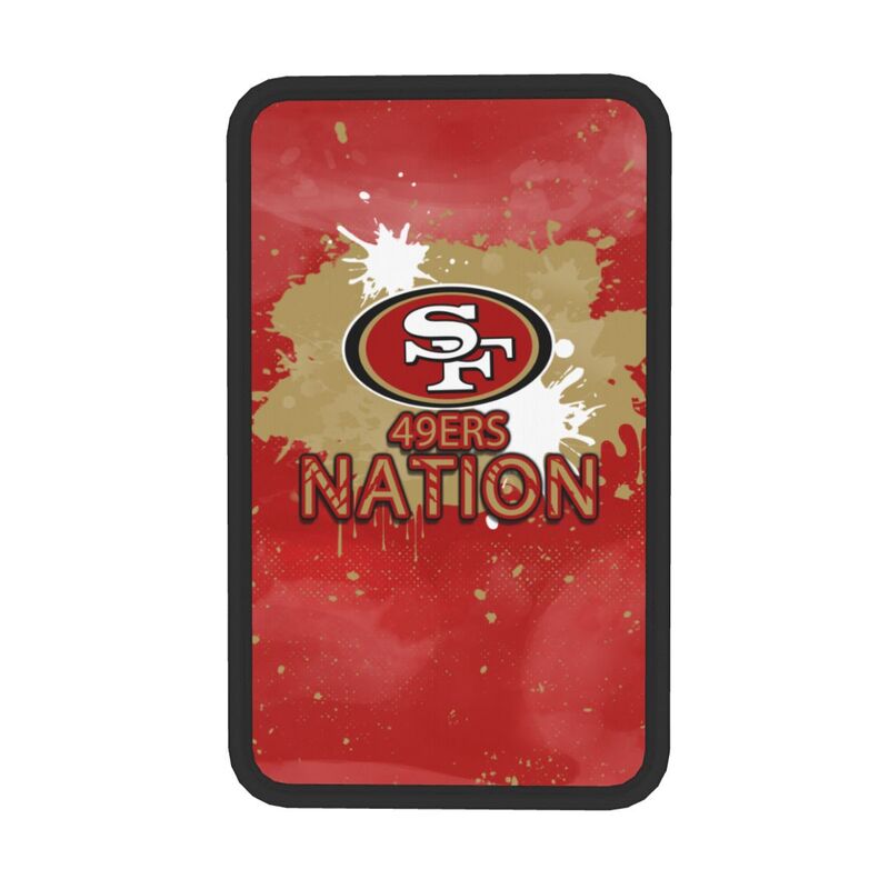 San Francisco 49ers print car center console armrest pad Car armrest box protective cover