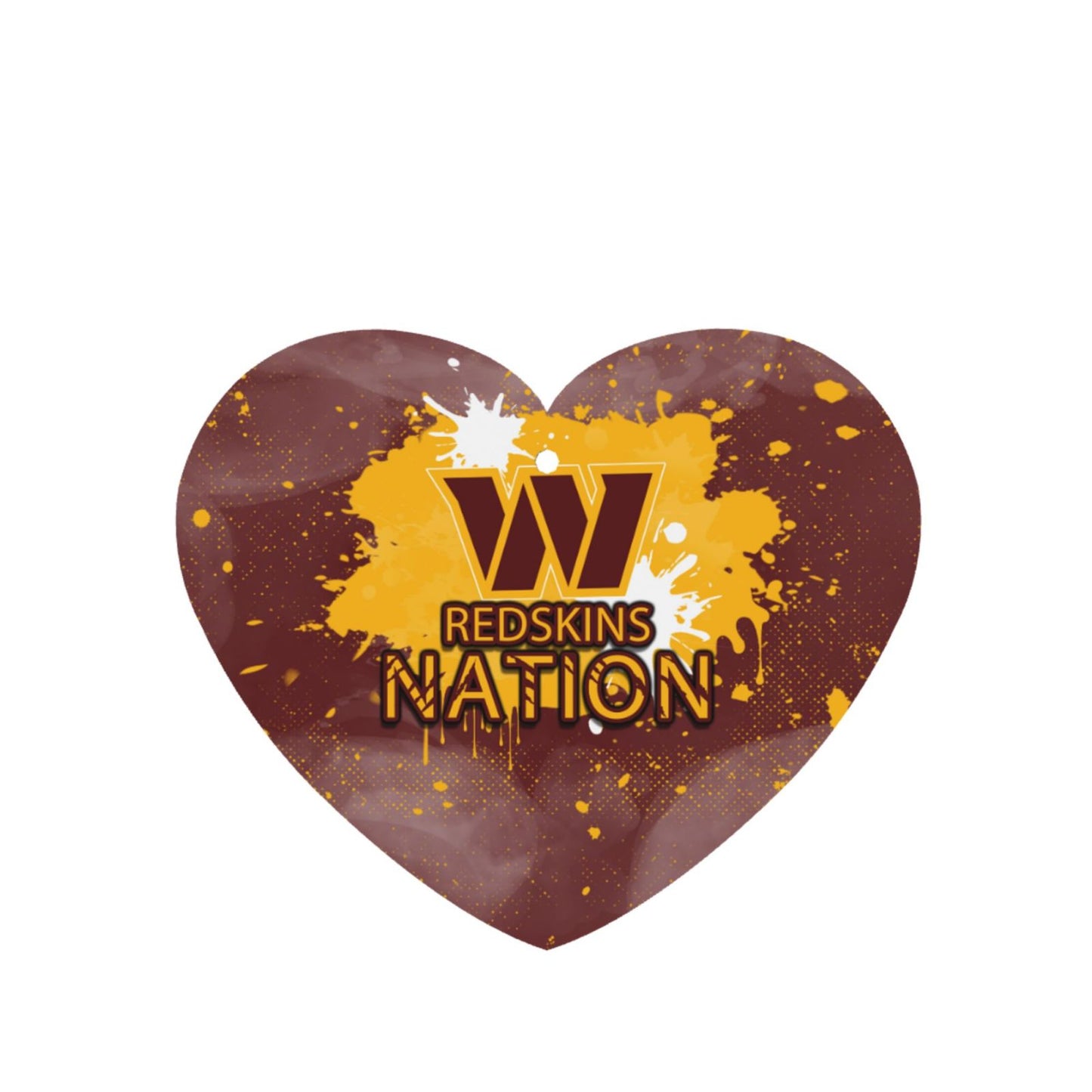 4-pcs Washington Redskins Car Air Fresheners Cards Set car aromatherapy tablets