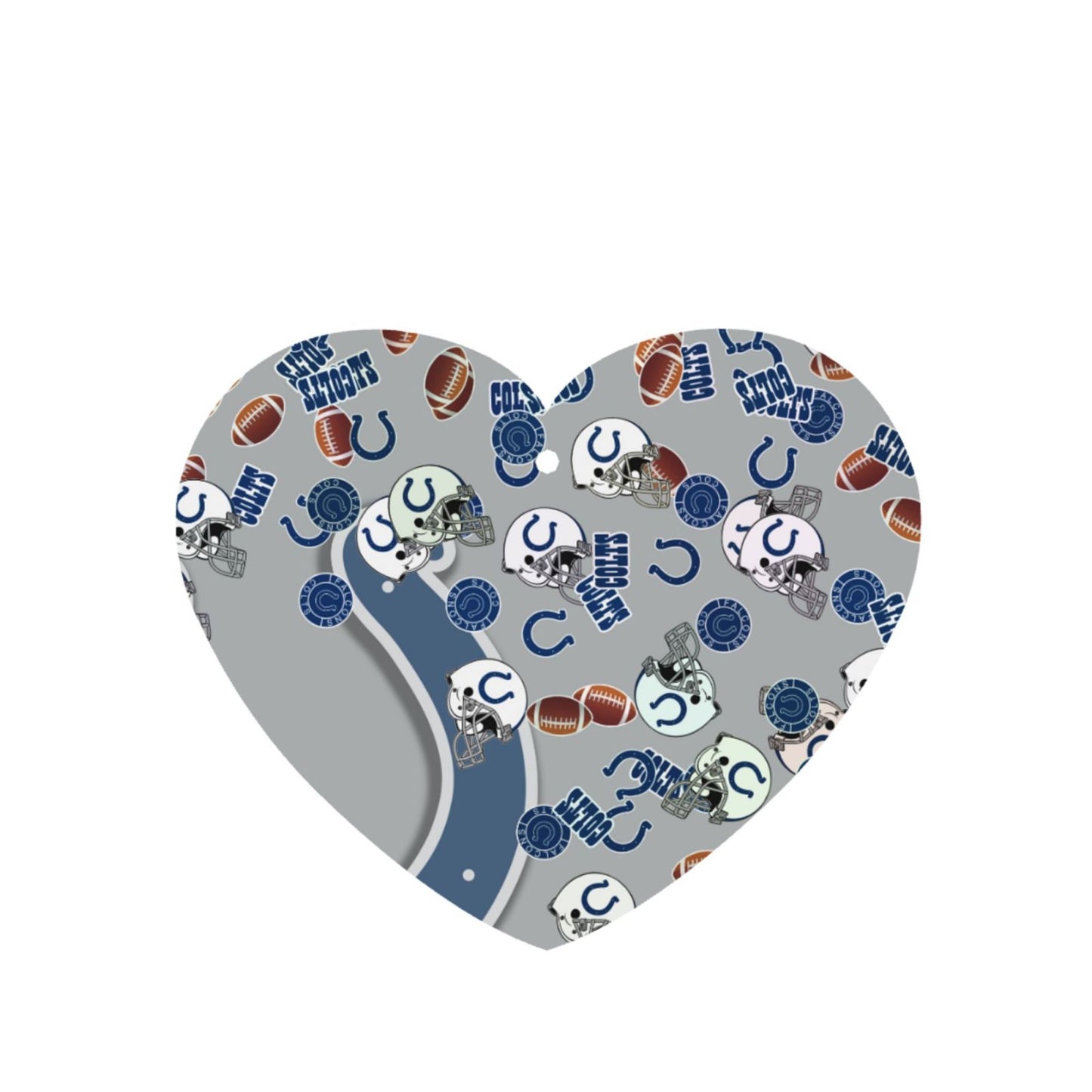 4-pcs Indianapolis Colts Car Air Fresheners Cards Set car aromatherapy tablets