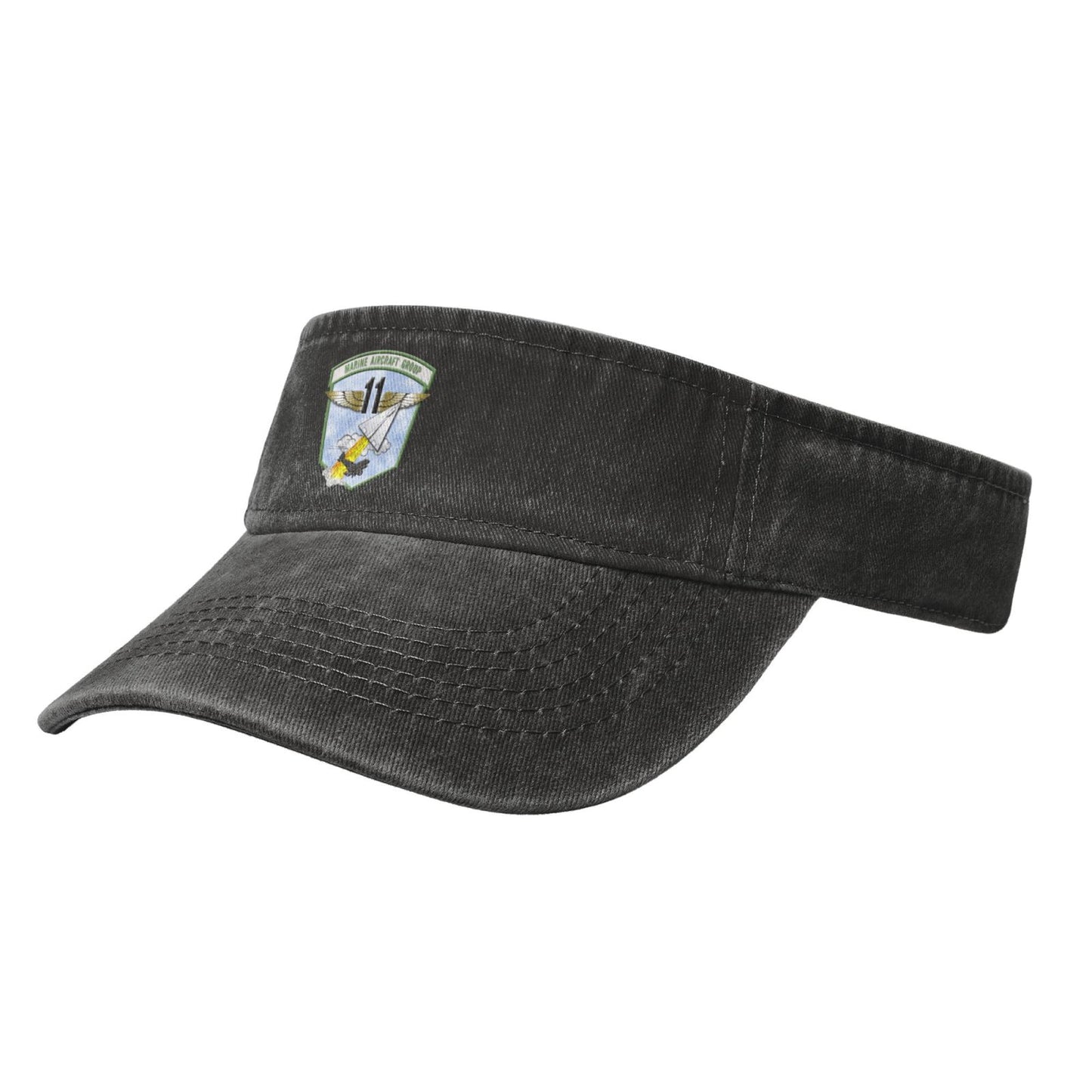 MAG-11 Insignia Printing adjustable Empty Top Baseball Sun Cap unisex outdoor sport hat veterans gift