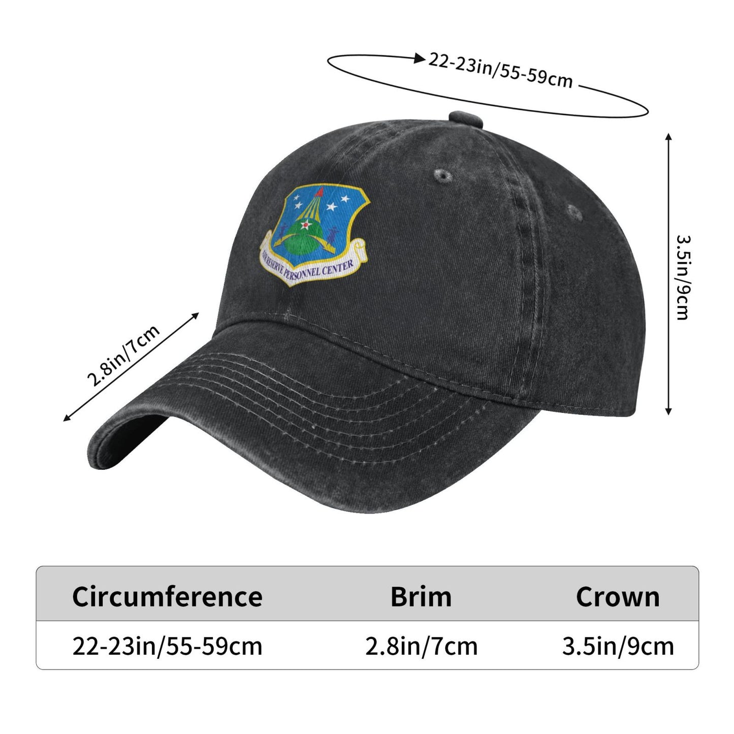 USAF-Air Reserve Personnel Center Printed unisex baseball cap adjustable cap veteran gift