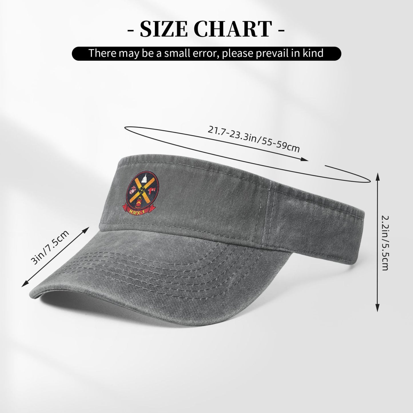 Hmx1 Official Insigia Printing adjustable Empty Top Baseball Sun Cap unisex outdoor sport hat veterans gift