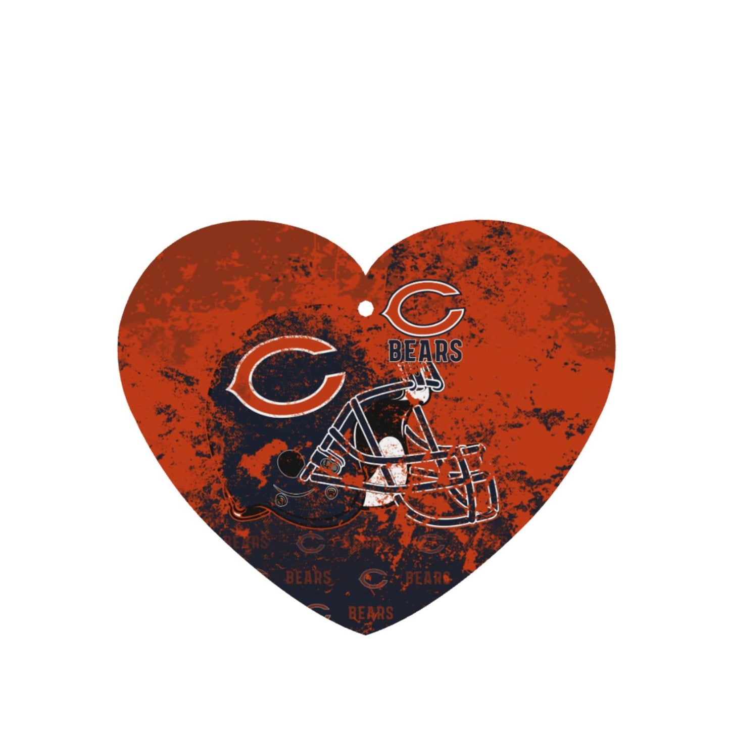 4-pcs Chicago Bears Car Air Fresheners Cards Set car aromatherapy tablets