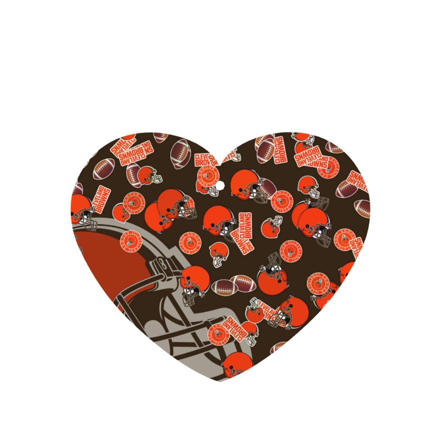4-pcs Cleveland Browns Car Air Fresheners Cards Set car aromatherapy tablets