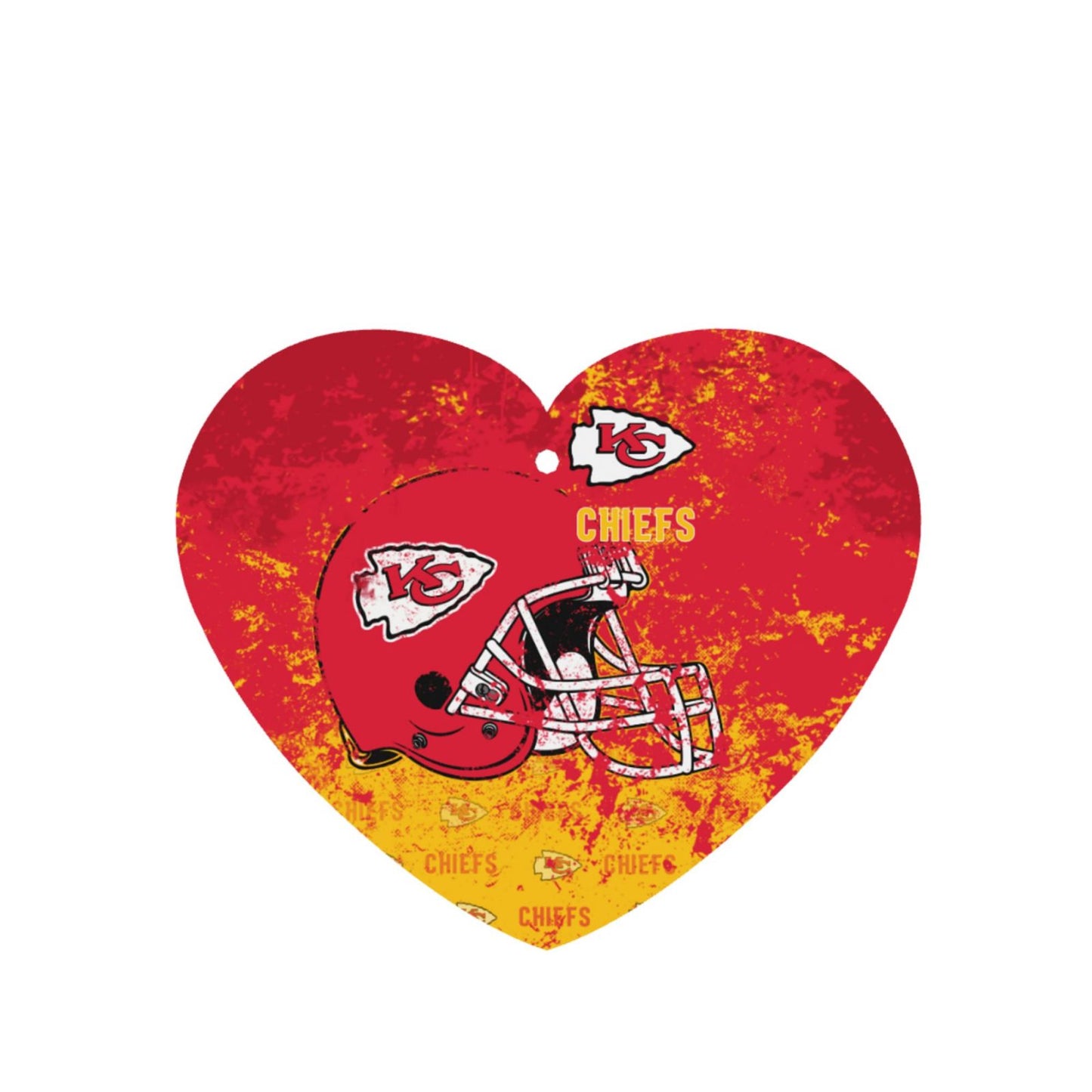 4-pcs Kansas City Chiefs Car Air Fresheners Cards Set car aromatherapy tablets