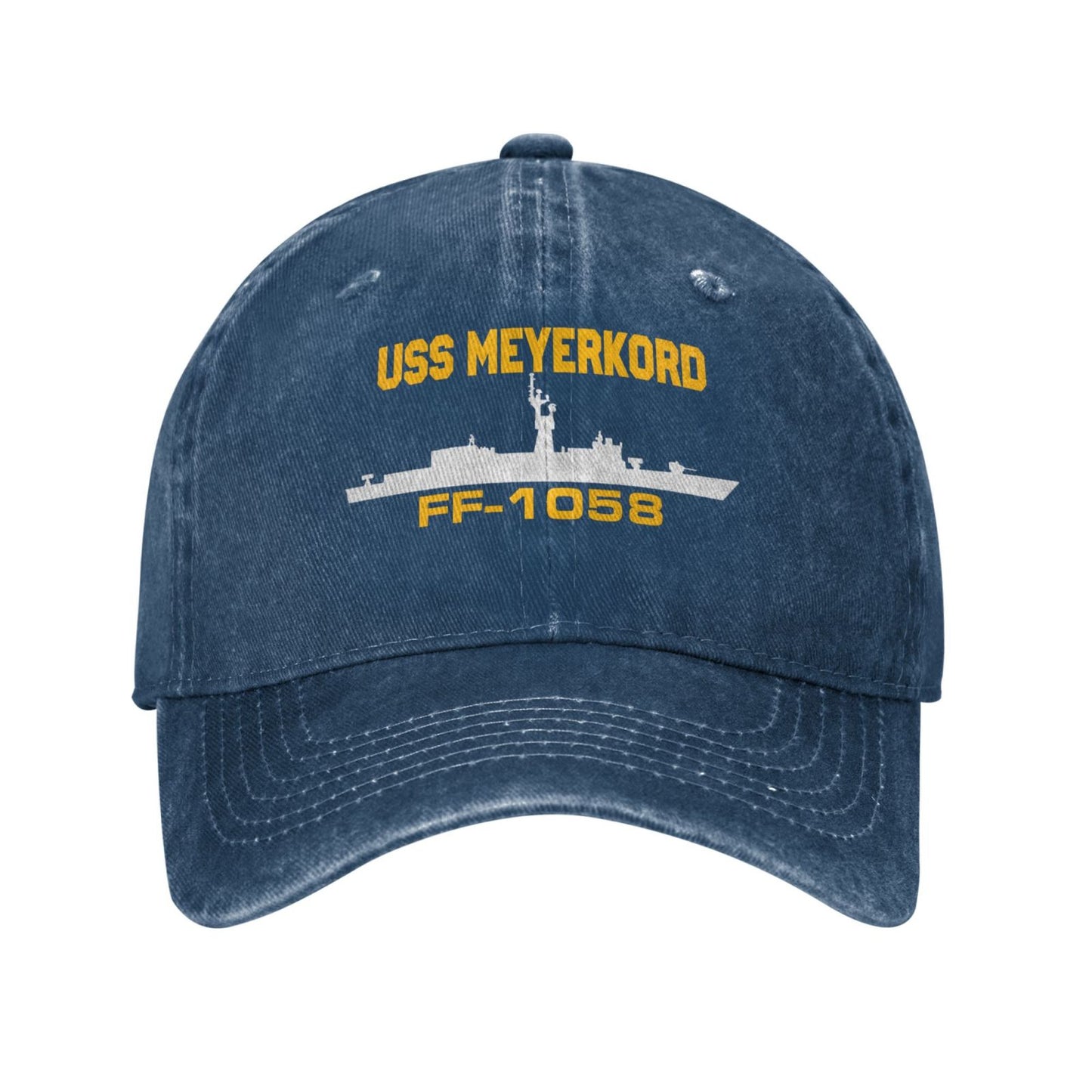 USS Meyerkord (FF-1058) Printed unisex baseball cap adjustable cap veteran gift