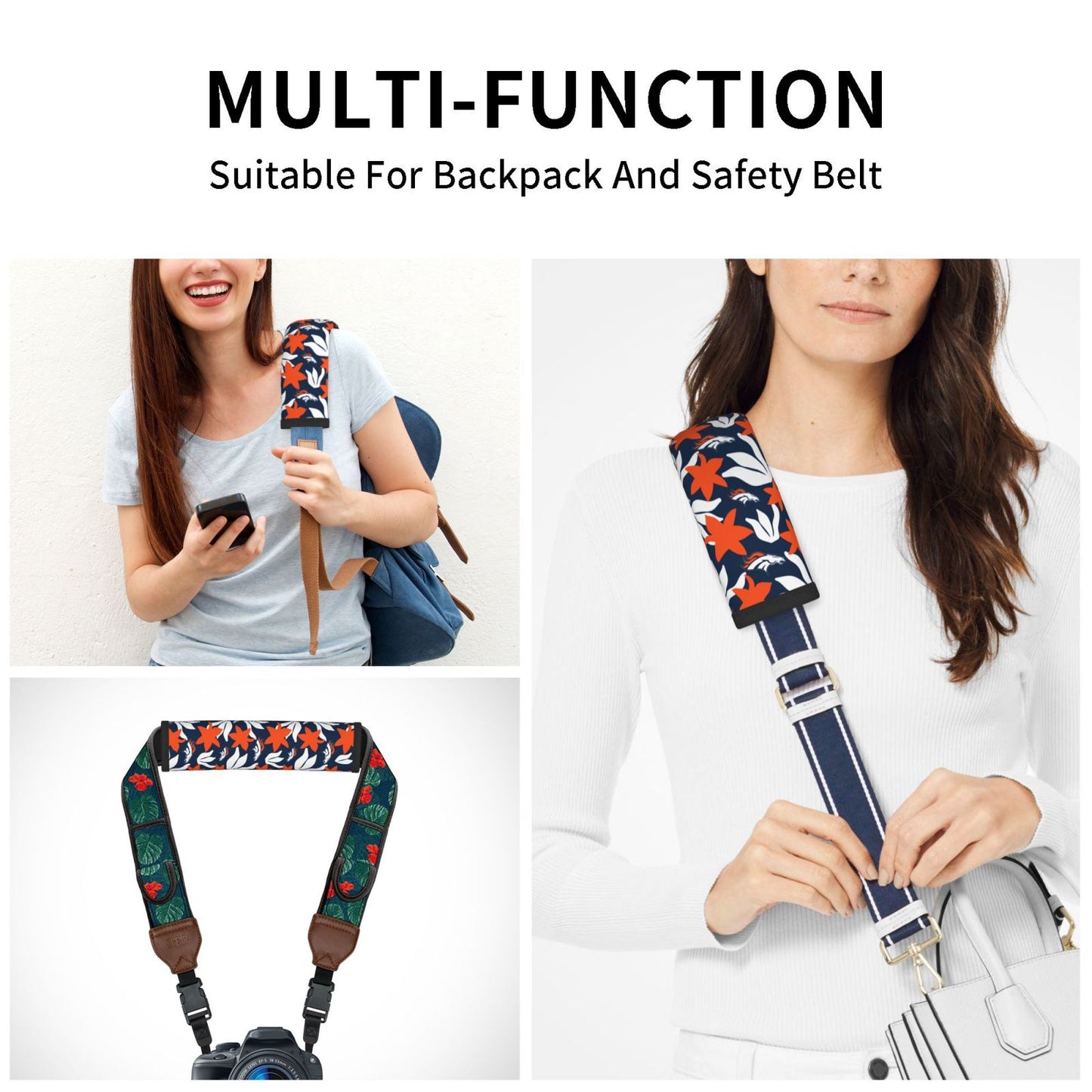 Denver Broncos Car seat belt shoulder strap adult seat belt protective cover