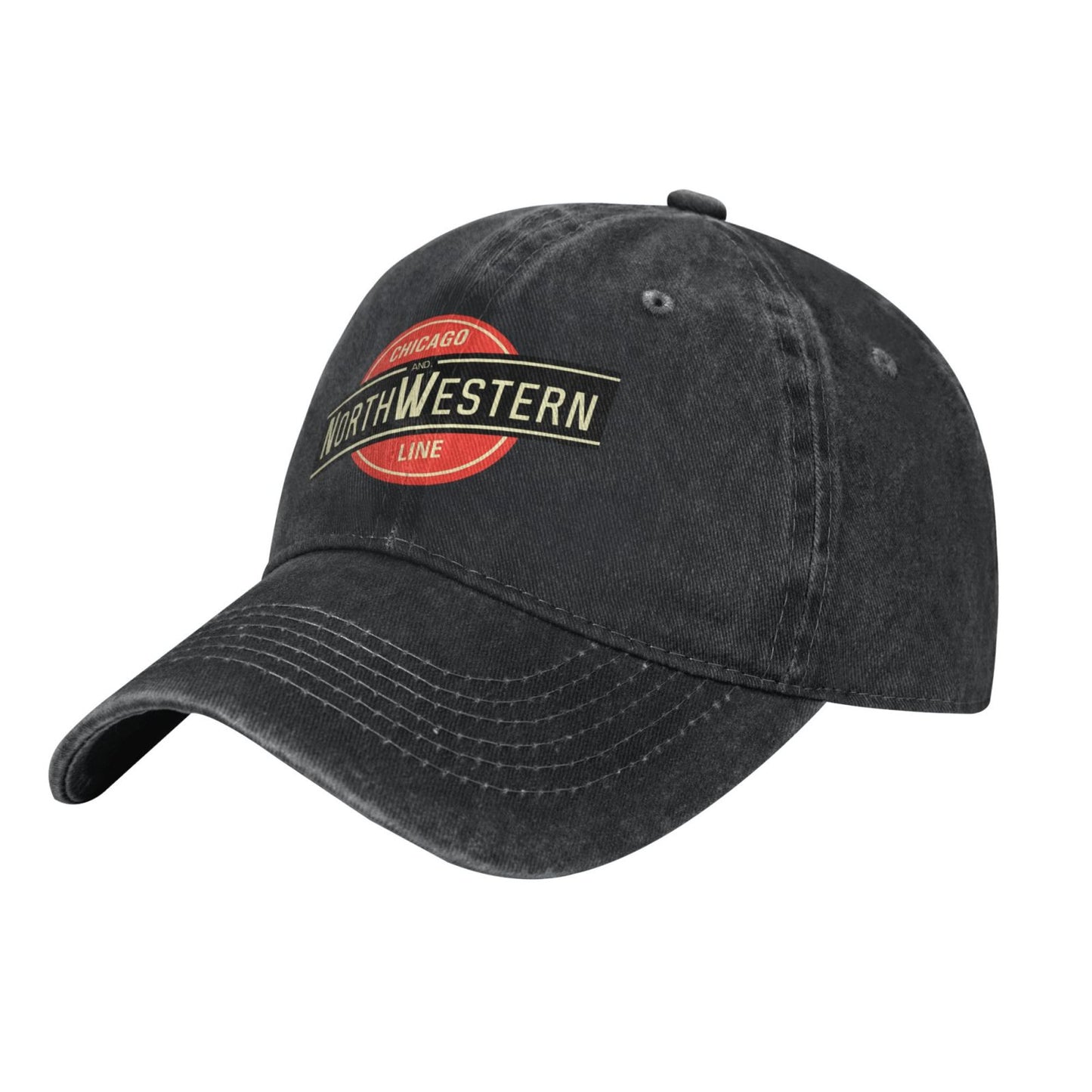 Chicago and North Western Railway Printed unisex baseball cap adjustable cap veteran gift