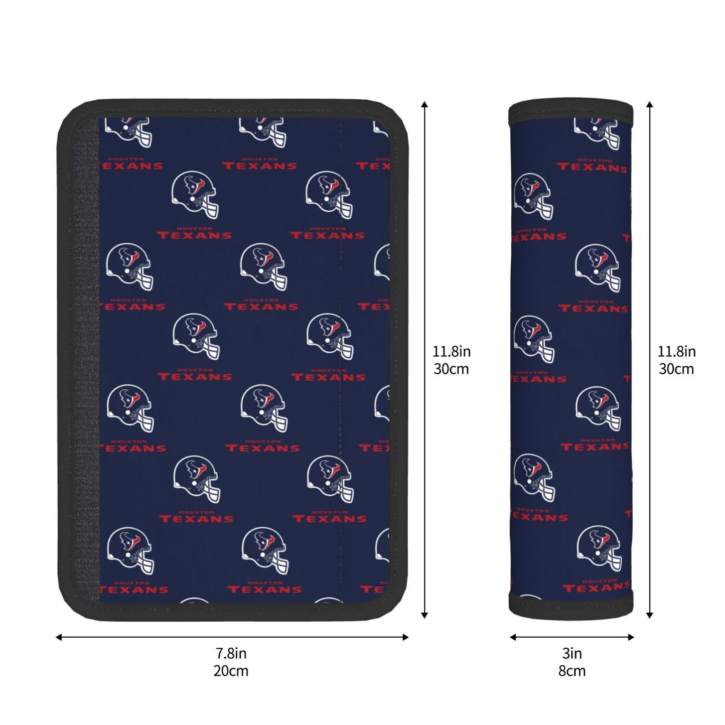 Houston Texans Car seat belt shoulder strap UNISEX seat belt protective cover