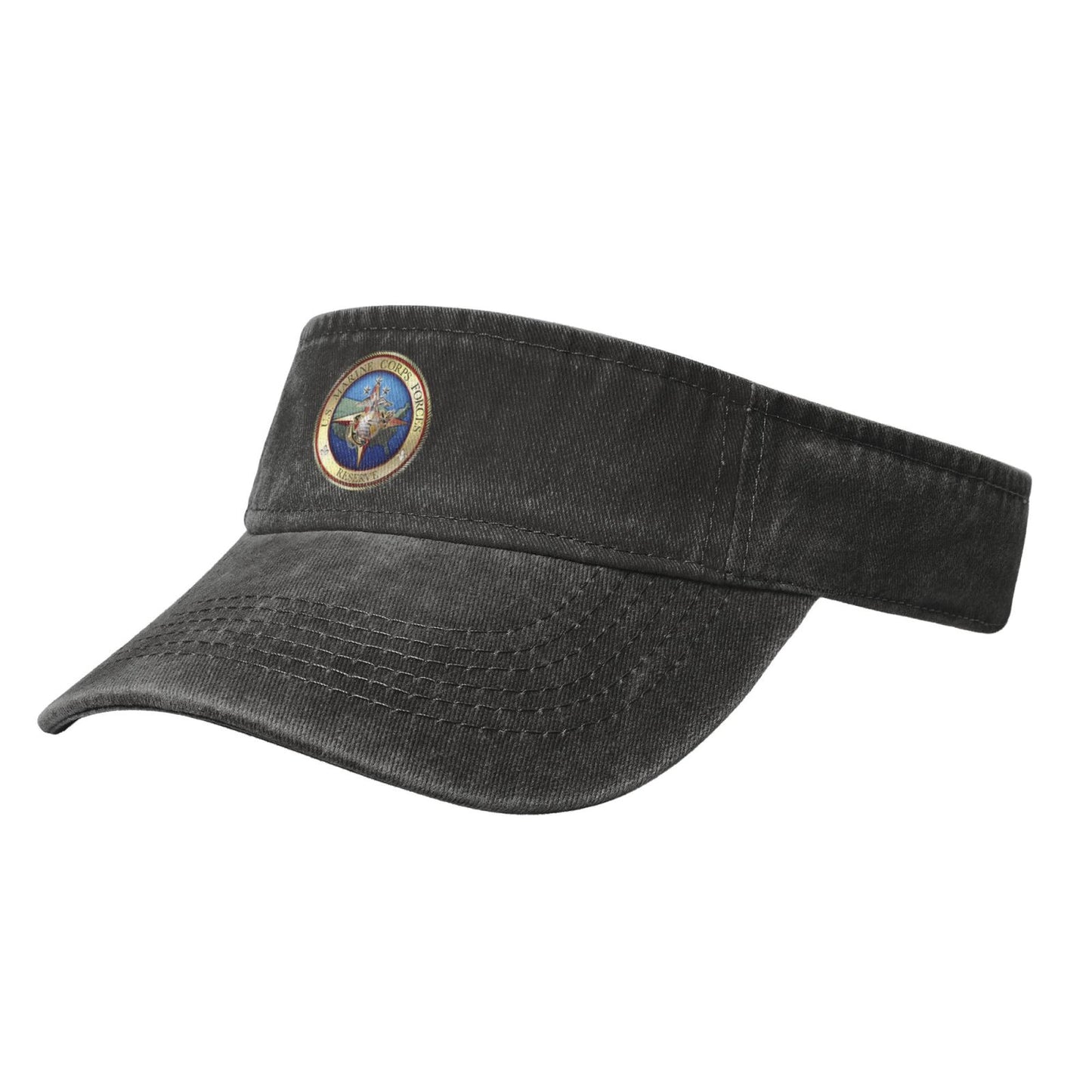 Marine Forces Reserve Insignia Printing adjustable Empty Top Baseball Sun Cap unisex outdoor sport hat veterans gift