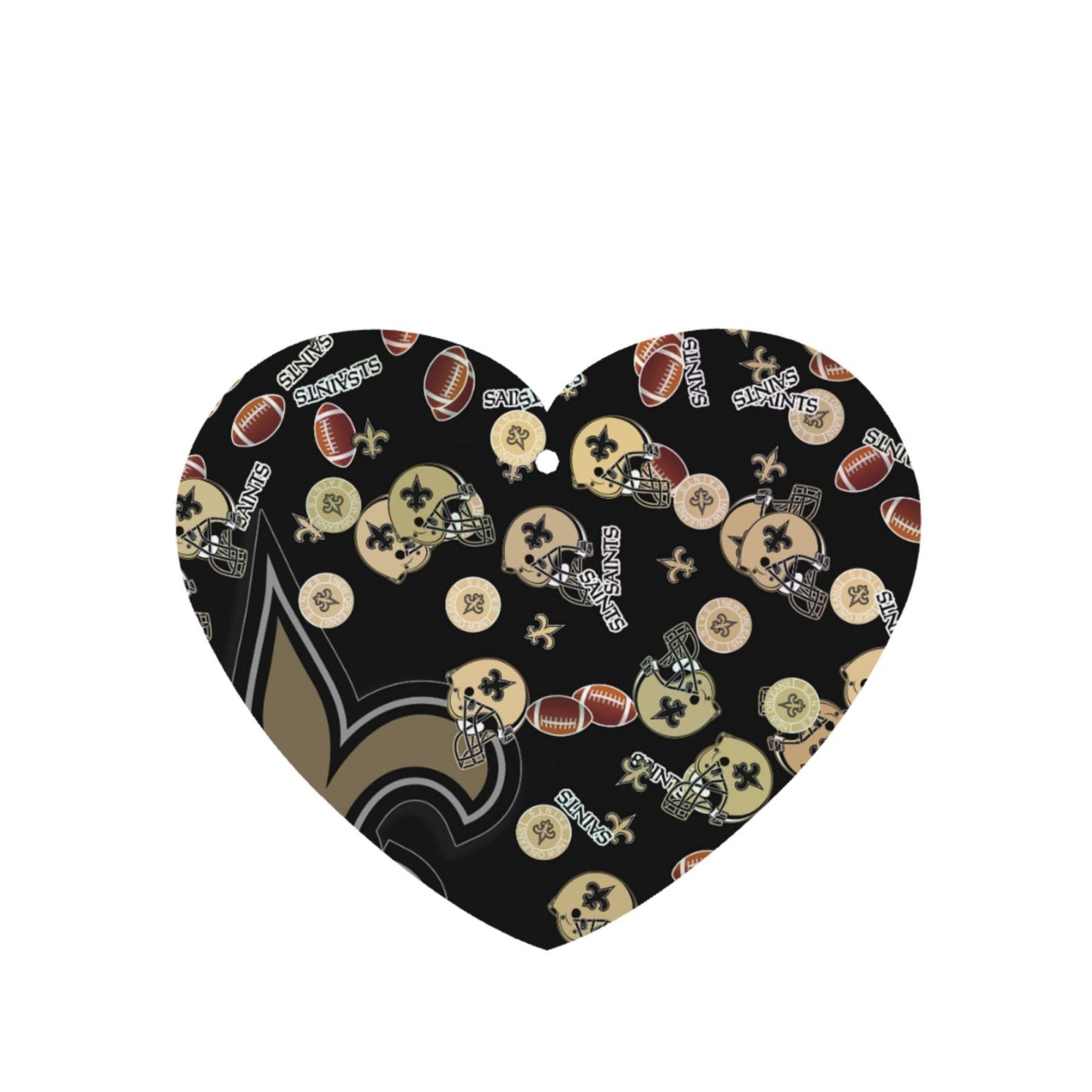 4-pcs New Orleans Saints Car Air Fresheners Cards Set car aromatherapy tablets