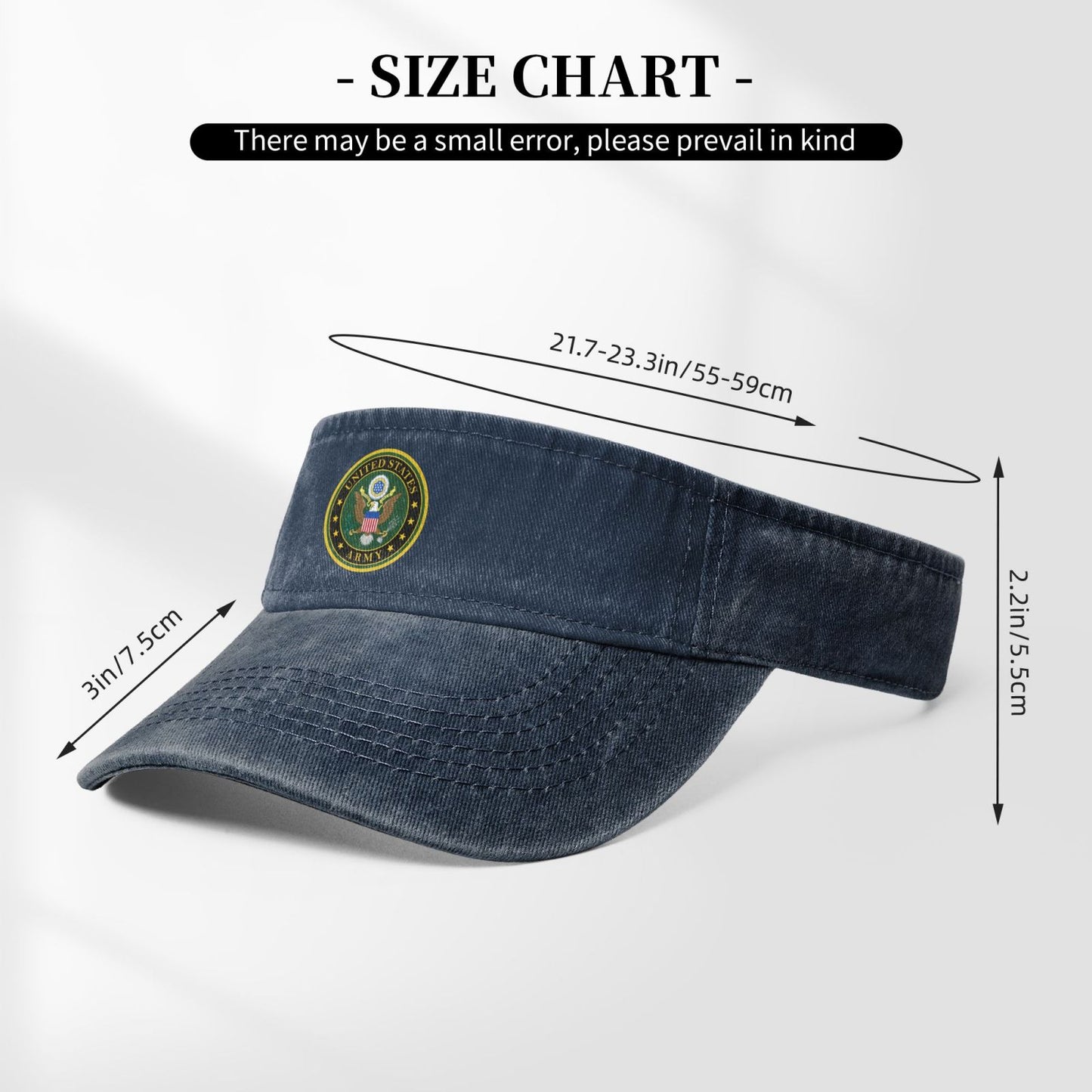 Mark Of The United States Army Printing adjustable Empty Top Baseball Sun Cap unisex outdoor sport hat veterans gift