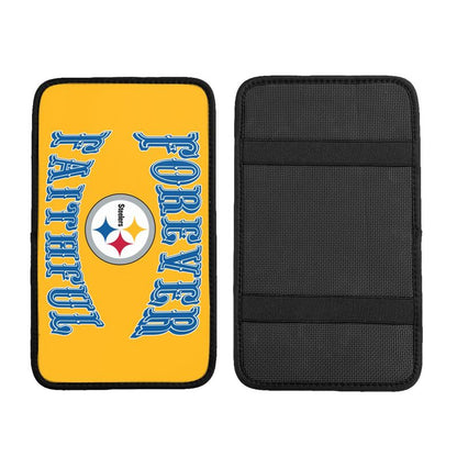 Pittsburgh Steelers Print car armrest box cover armrest protective cover