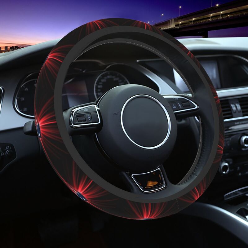 New England Patriots Printed breathable elastic steering wheel cover