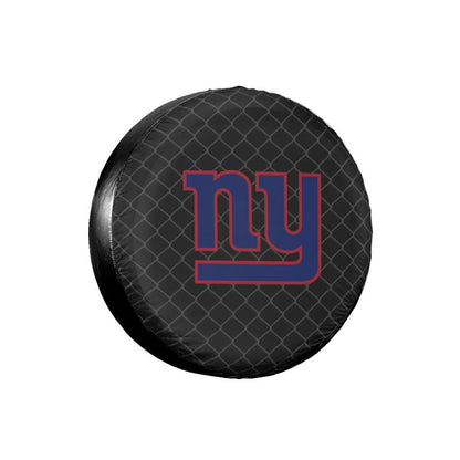 New York Giants Grid background car tire waterproof dustproof protective cover