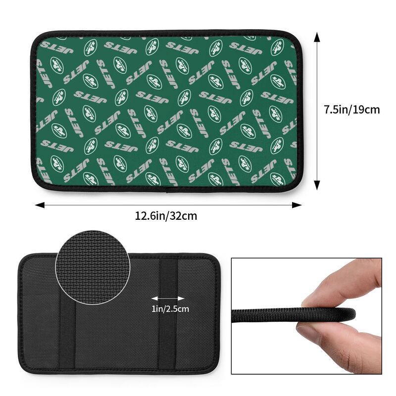 New York Jets  Printed armrest protective cover car armrest box cushion